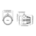 LP270 Ion Yellow 2.75" LED Driving Light Single - 12-02702